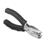 Staples Premium Handheld Hole Punch, 6 Sheet Capacity, Silver/Black (ST10577-CC)