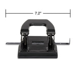 Staples 2-Hole Punch, 28 Sheet Capacity, Black (26637-CC)