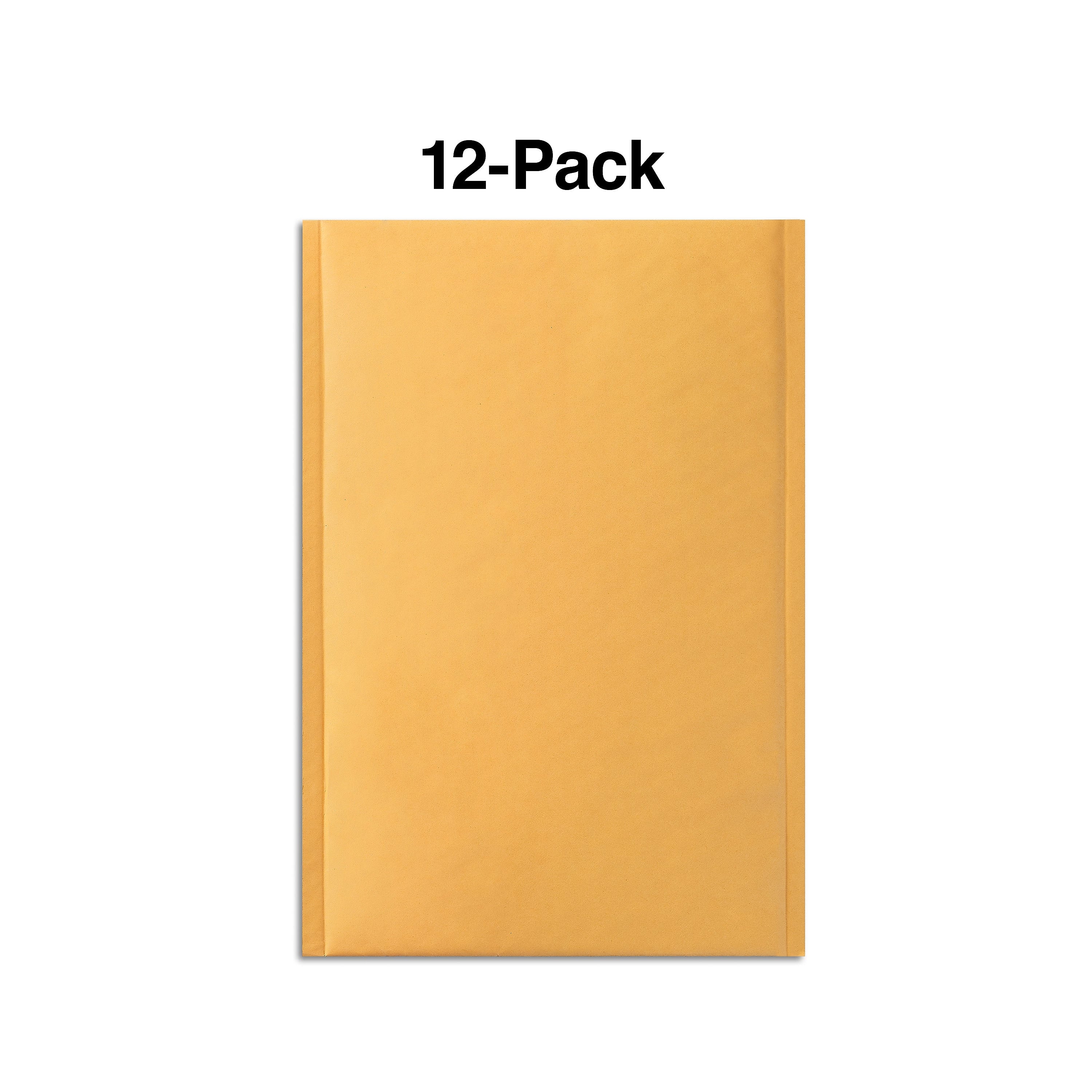 6.75" x 9" Self-Sealing Bubble Mailer, #0, 12/Pack (51620-CC)