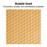 Staples 6.75" x 9" Self-Sealing Bubble Mailer, #0, Kraft, 250/Pack (ST56637)