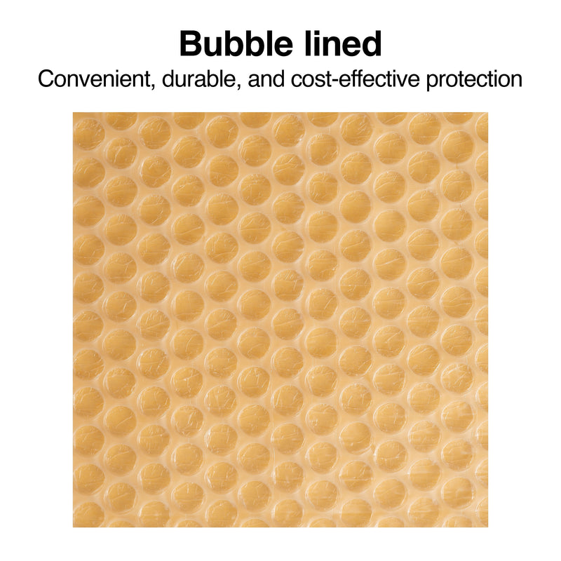 Staples 6.75" x 9" Self-Sealing Bubble Mailer, #0, Kraft, 250/Pack (ST56637)