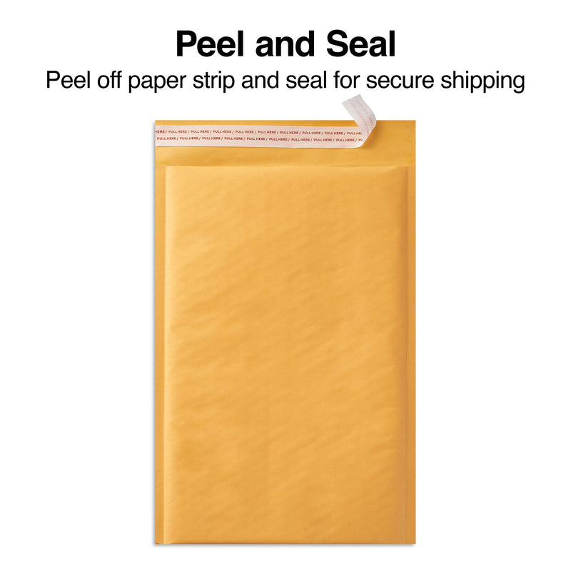 6.75" x 9" Self-Seal Bubble Mailer, #0, 25/Carton (ST56645B)