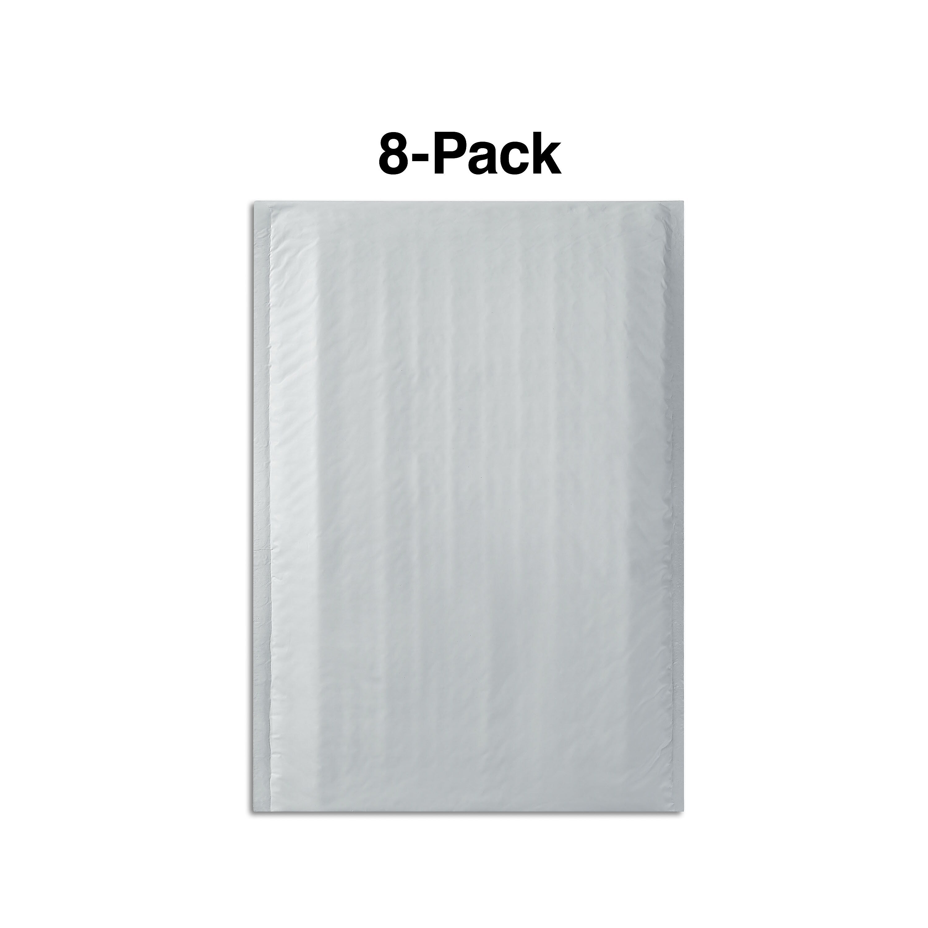 8.5"W x 11"L Peel & Seal Bubble Mailer, #2, 8/Pack (51627-CC)