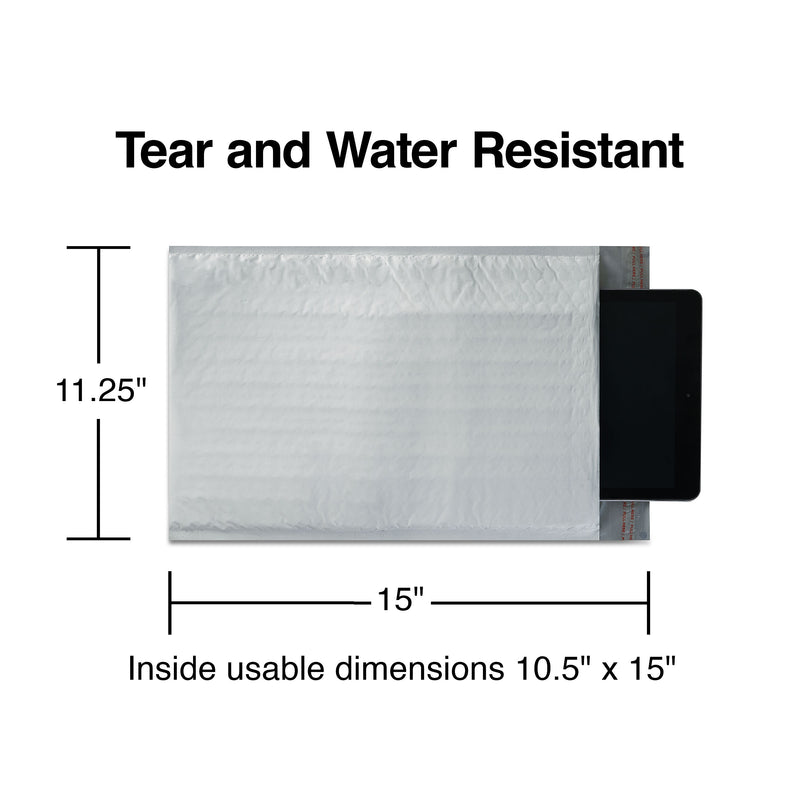 11.25" x 15" Self-Sealing Bubble Mailer, #5, 25/Carton (ST56611B)