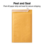 Staples 15" x 19" Self-Sealing Bubble Mailer, #7, Kraft, 50/Carton (ST56596)