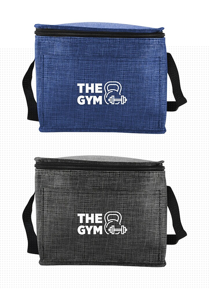 Silver-Tone Cooler Bag, Qty 50