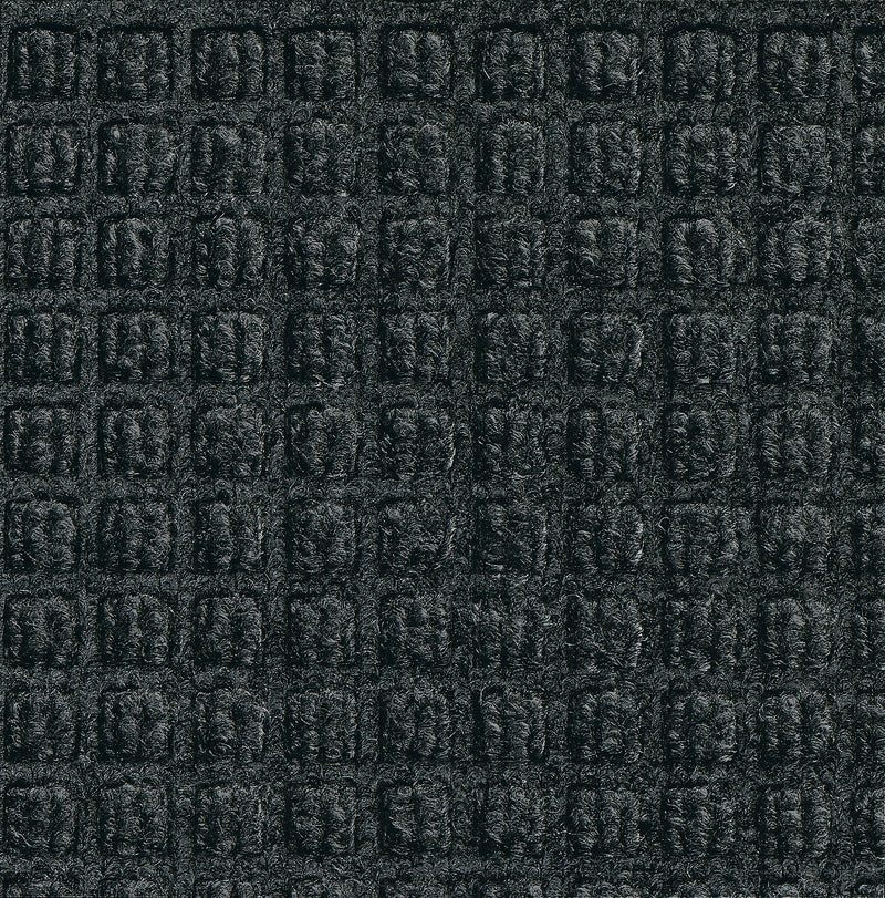 M+A Matting  WaterHog Squares Classic Mat, Smooth, 3' x 5', Charcoal (2005435170)