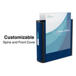 Staples 4" 3-Ring Better Binder, D-Ring, Blue (ST55816-CC)