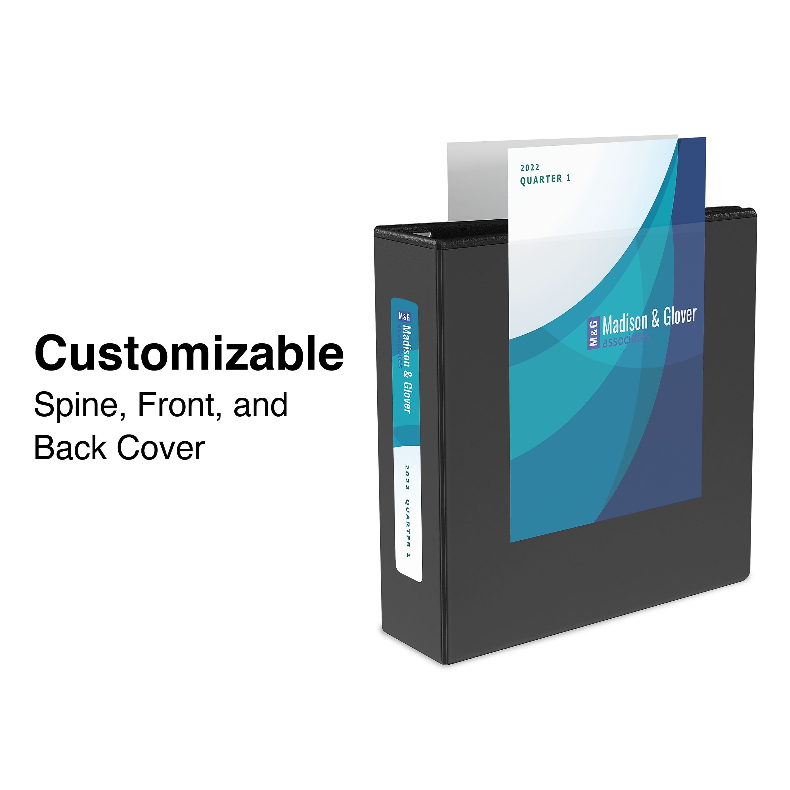 Staples Heavy Duty 1" 3-Ring View Binder, D-Ring, Black (ST56231-CC)