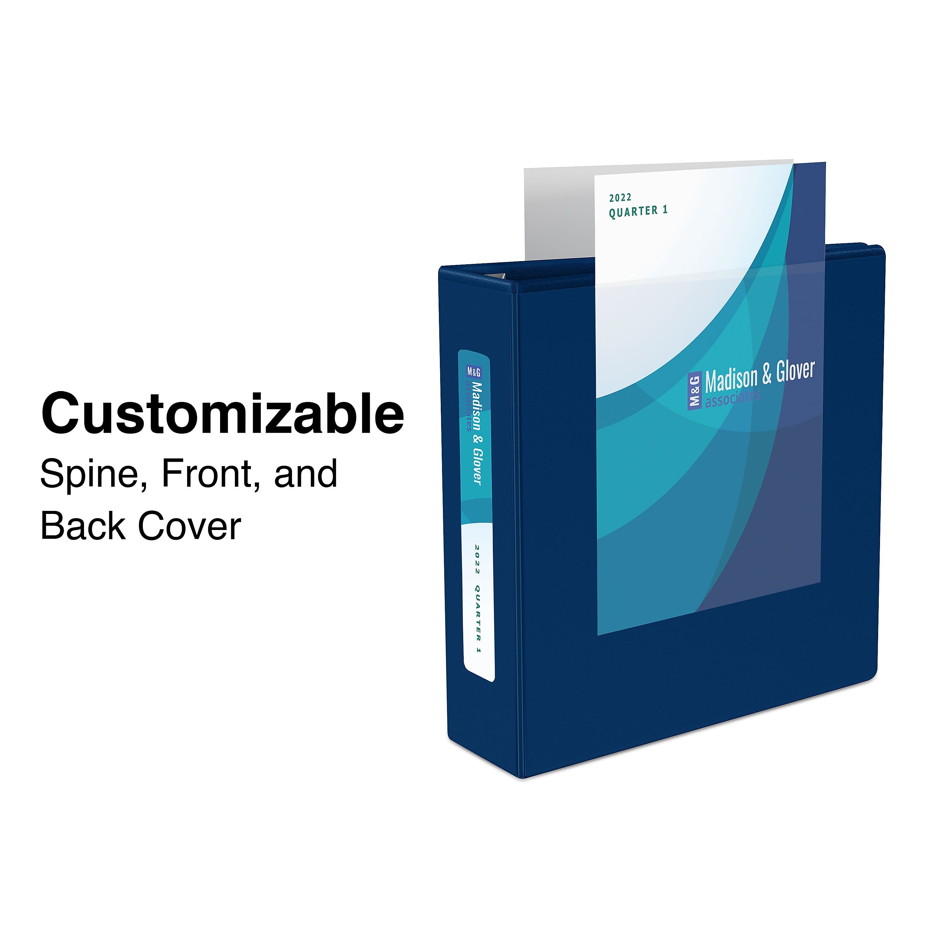 Staples Heavy Duty 3" 3-Ring View Binder, D-Ring, Blue (ST56271-CC)