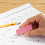 Staples® Block Eraser, Pink, 144/Carton (10433CT)
