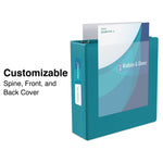 Staples 1" 3-Ring View Binders, D-Ring, Black, 12/Pack (26431CT)
