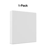 Staples 2" 3-Ring View Binder, White (ST23725-CC)