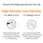 Coastwide Professional™ 50-56 Gallon Trash Bag, 43" x 47", Low Density, 0.95 mil, Gray, 100 Bags/Box (CW50715)