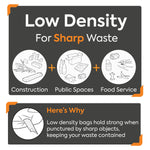 Coastwide Professional™ 20-30 Gallon Trash Bag, 30" x 36", Low Density, 1.35 mil, Black, 150 Bags/Box (CW21761)