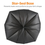 Coastwide Professional™ 30-33 Gallon Trash Bag, 33" x 40", High Density, 22 mic, Black, 200 Bags/Box (CW17969)