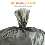 Coastwide Professional™ 40-45 Gallon Trash Bag, 39" x 47", Low Density, 1.7 mil, Silver, 50 Bags/Box (CW18189)