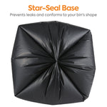 Coastwide Professional™ 40-45 Gallon Trash Bag, 40" x 46", Low Density, 1.8 mil, Black, 100 Bags/Box (CW18208)