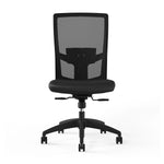 Workplace2.0™ 500 Series Armless Vinyl Task Chair, Black 52266)