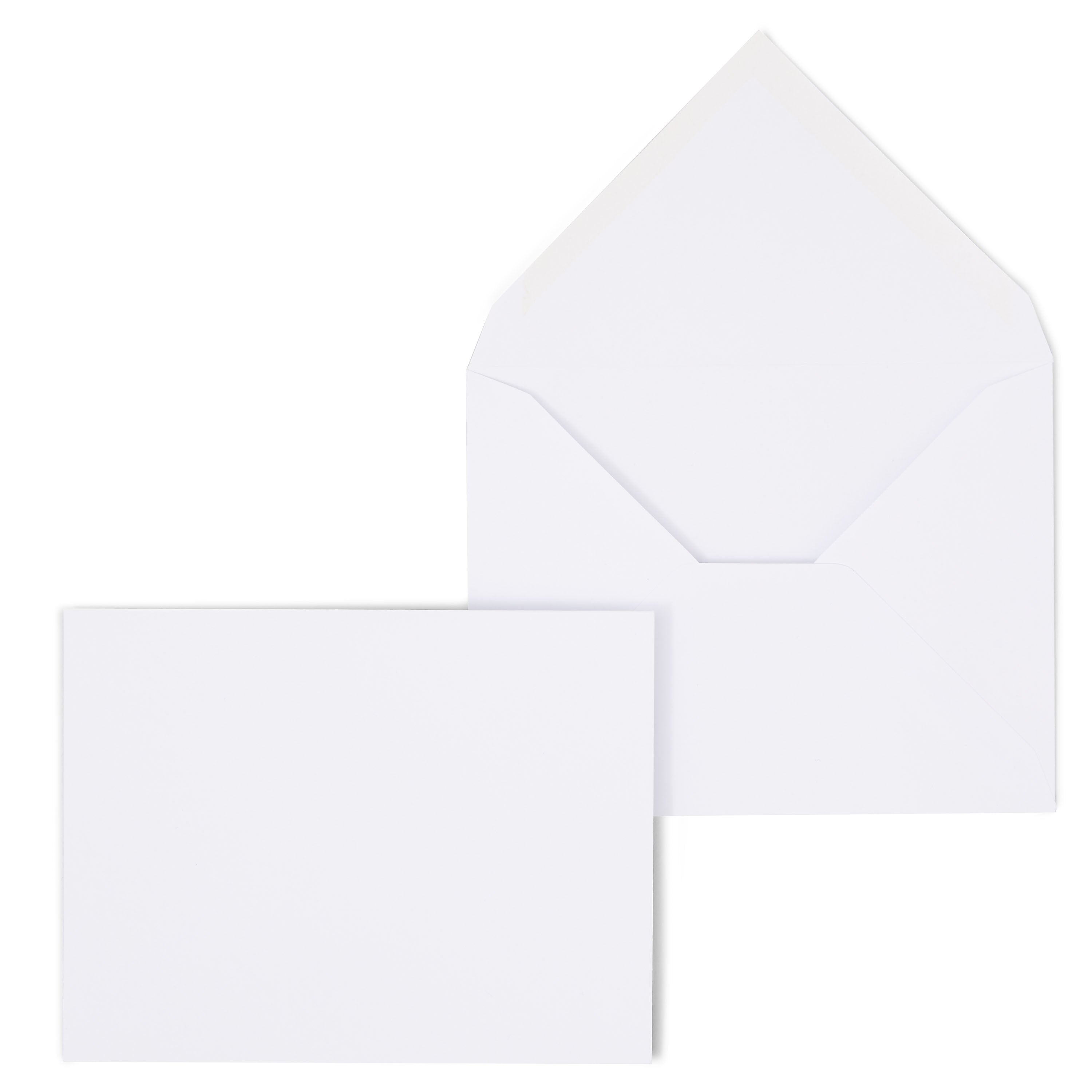 Staples Gummed Invitation Envelopes, 5 3/4" x 4 3/8", White, 250/Box (266767N)