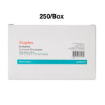 Staples Gummed Invitation Envelopes, 5 3/4" x 4 3/8", White, 250/Box (266767N)