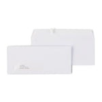 Staples QuickStrip EasyClose Self Seal #10 Window Envelopes, 4 1/8" x 9 1/2", White Wove, 500/Box (ST381936/381936)