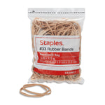 Staples Economy #33 Rubber Band, 3-1/2" x 1/8", 175/Pack (28617-CC)