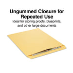 Staples Open End Kraft Catalog Envelopes, 14"L x 18"H, Brown, 25/Pack (SPL195776)