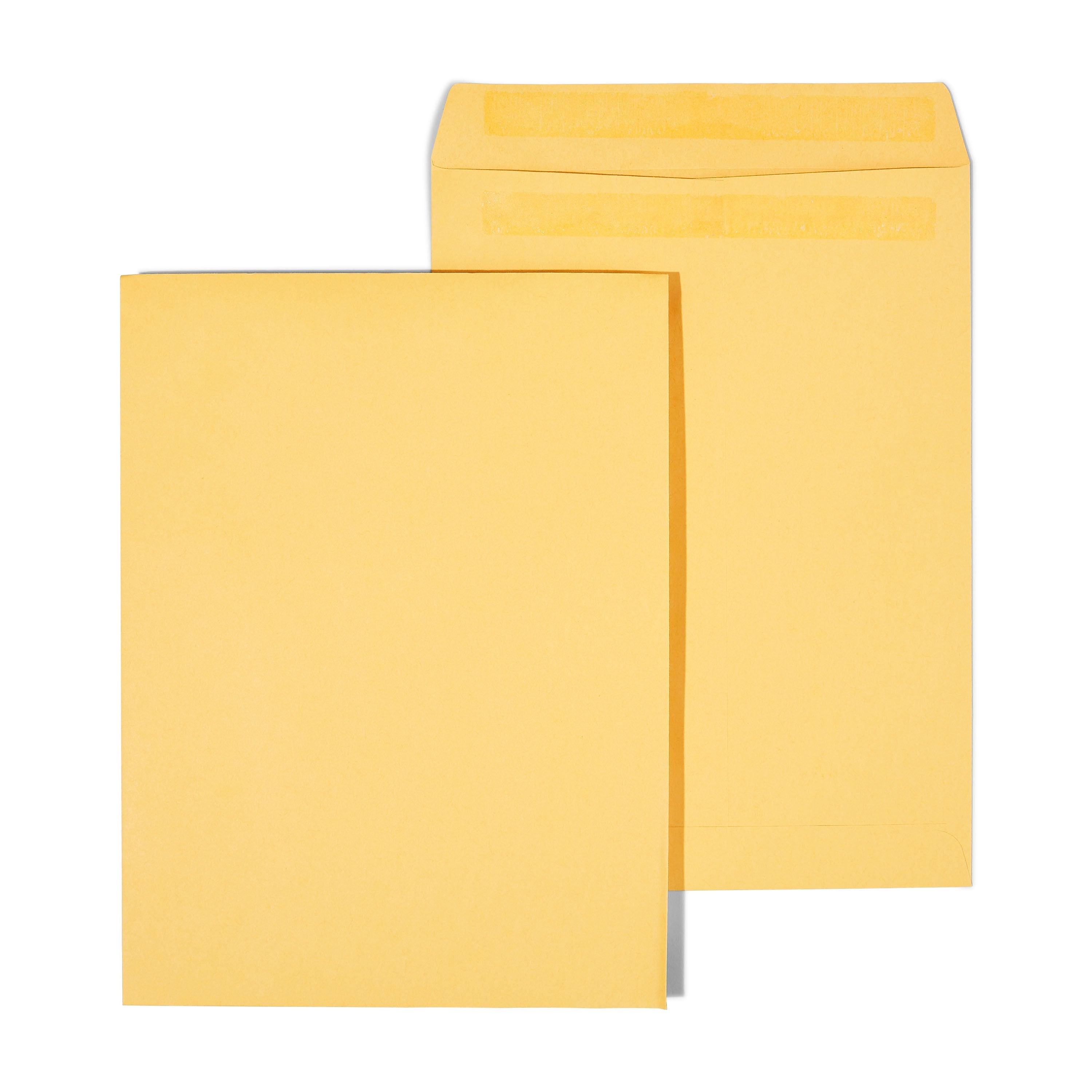 Staples Self Seal Kraft Catalog Envelopes, 9"L x 12"H, Brown, 250/Box (486931/14245)