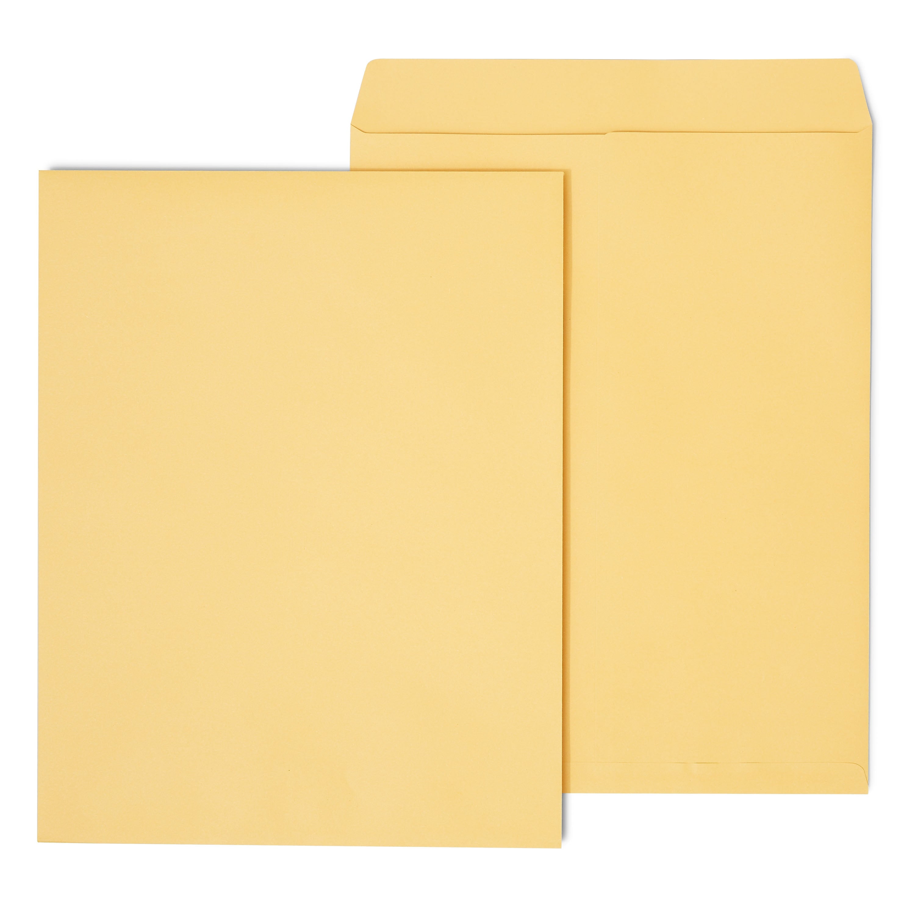 Staples Open End Kraft Catalog Envelopes, 14"L x 18"H, Brown, 25/Pack (SPL195776)