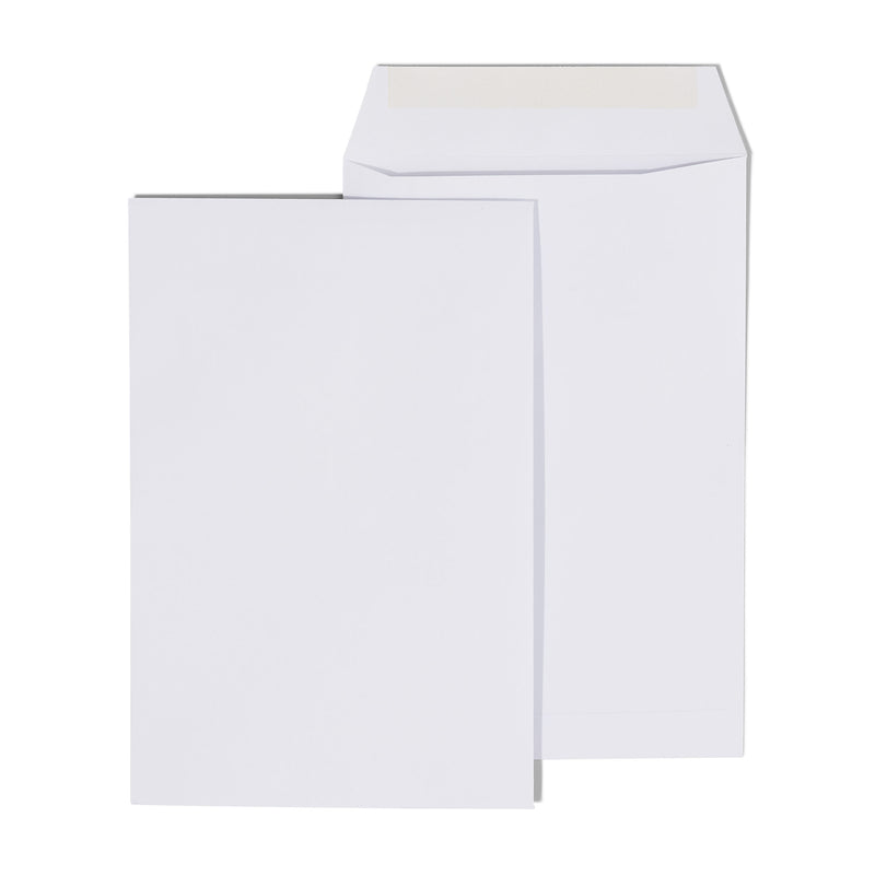 Staples Economy Gummed Catalog Envelopes, 6" x 9", White, 250/Box (50303T)