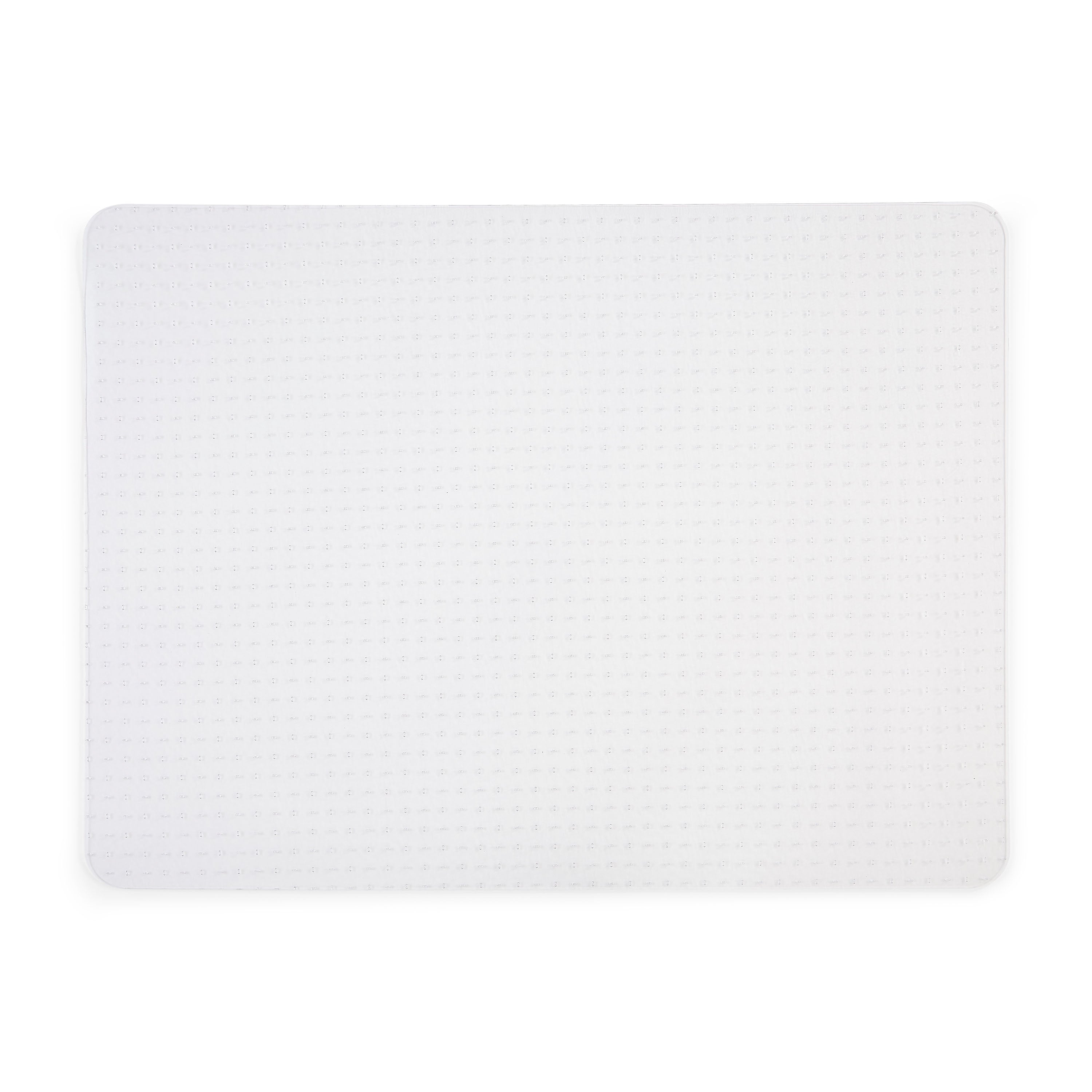 Staples Carpet Chair Mat, 36" x 48'', Flat-Pile, Clear (27013-US/CC)