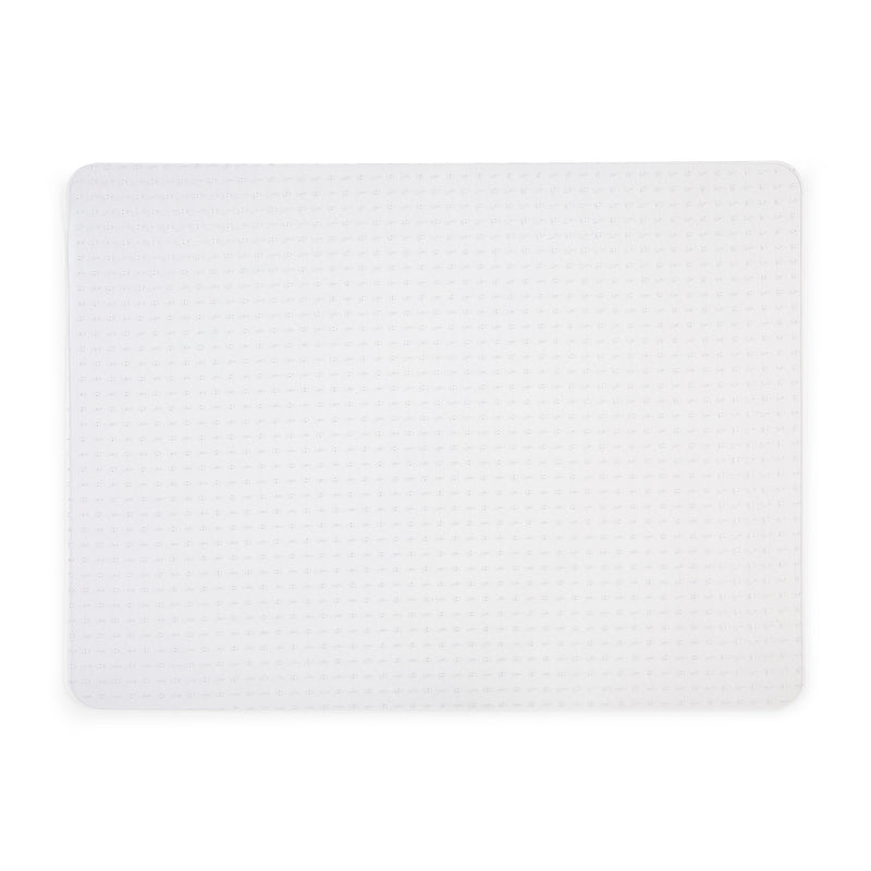 Staples Carpet Chair Mat, 36" x 48'', Flat-Pile, Clear (27013-US/CC)