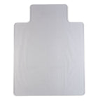Staples® Carpet Chair Mat with Lip, 46" x 60'', Medium-Pile, Clear (27015-US/CC)