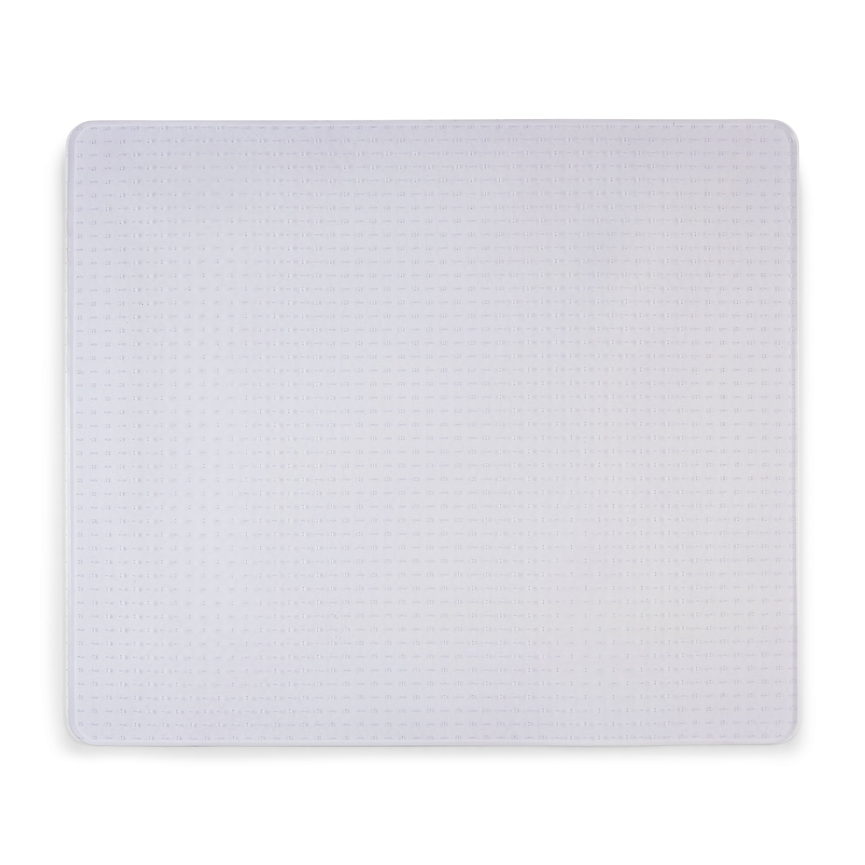 Staples® Carpet Chair Mat, 45" x 53'', Medium-Pile, Clear (28592)