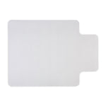 Staples® Hard Floor Chair Mat with Lip, 36" x 48'', Clear (STP-15987)