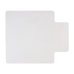 Staples Hard Floor Chair Mat with Lip, 45" x 53'', Clear (20231-CC)