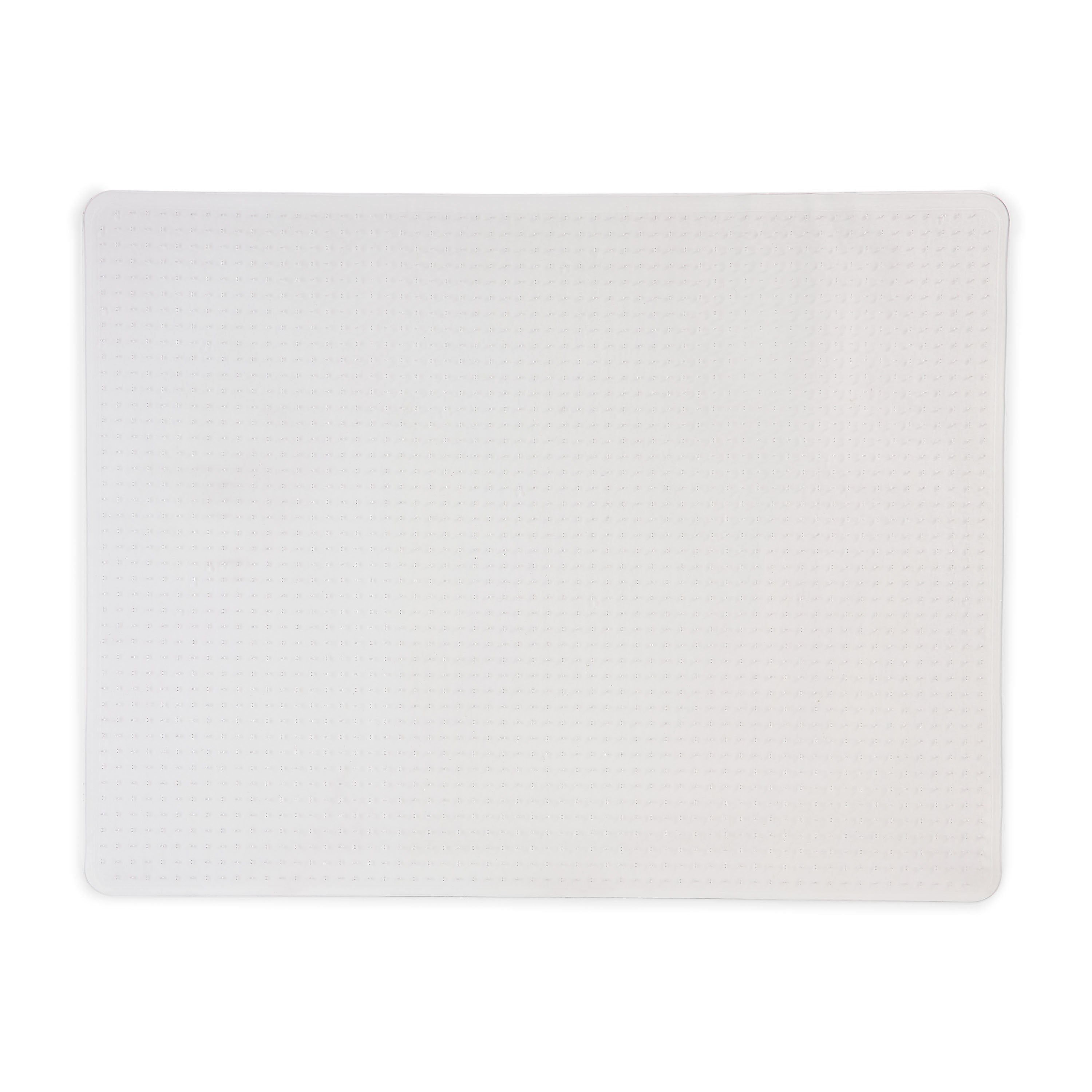 Staples Carpet Chair Mat, 46" x 60'', Medium-Pile, Clear (20235-CC)
