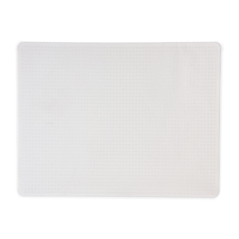 Staples Carpet Chair Mat, 46" x 60'', Medium-Pile, Clear (20235-CC)