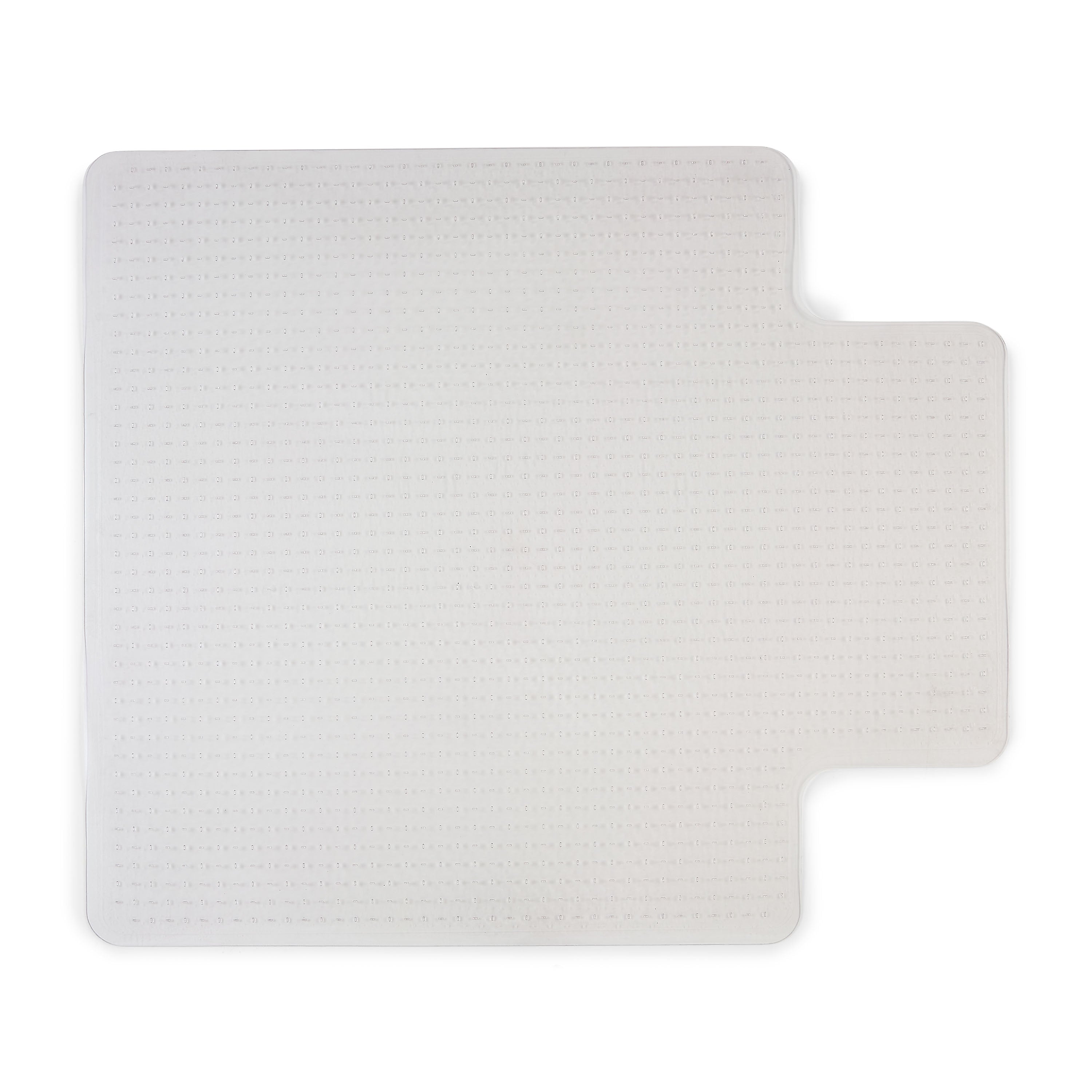Staples Carpet Chair Mat with Lip, 45" x 53'', Medium-Pile, Clear (20236-CC)