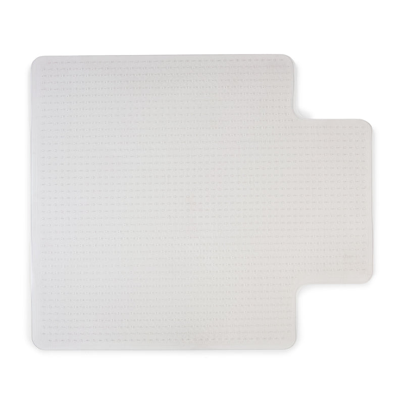 Staples Carpet Chair Mat with Lip, 45" x 53'', Medium-Pile, Clear (20236-CC)