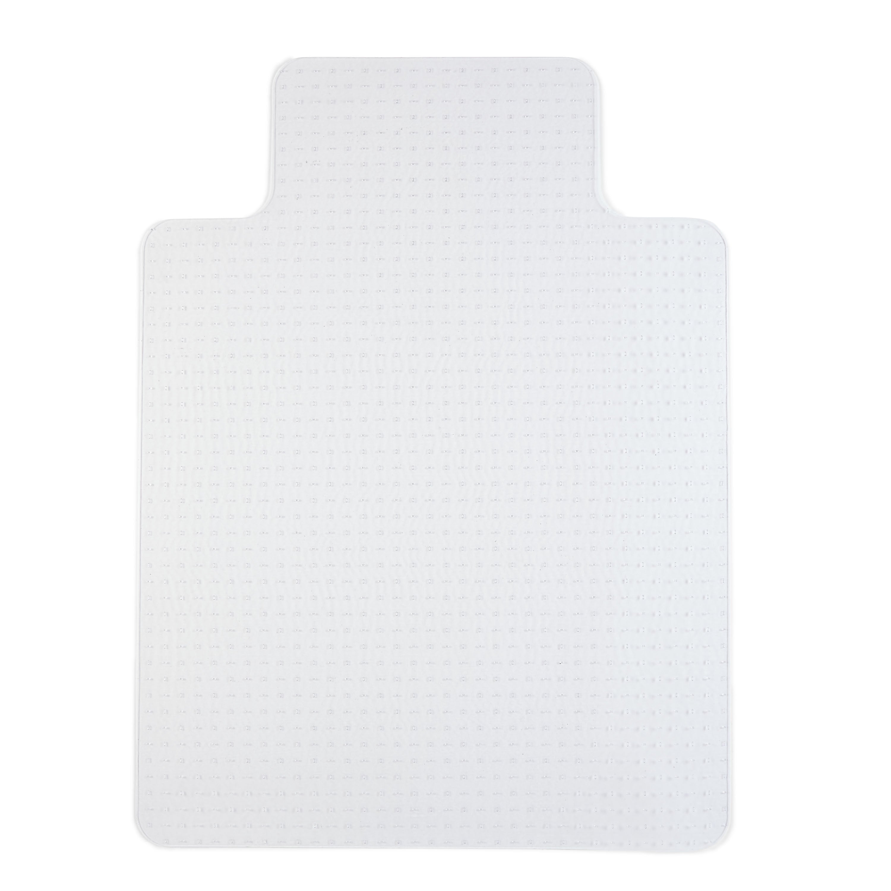 Staples Carpet Chair Mat with Lip, 36" x 48'', Flat-Pile, Clear (ST17346)