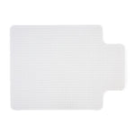 Staples Carpet Chair Mat with Lip, 36" x 48'', Low-Pile, Clear (20229-CC)