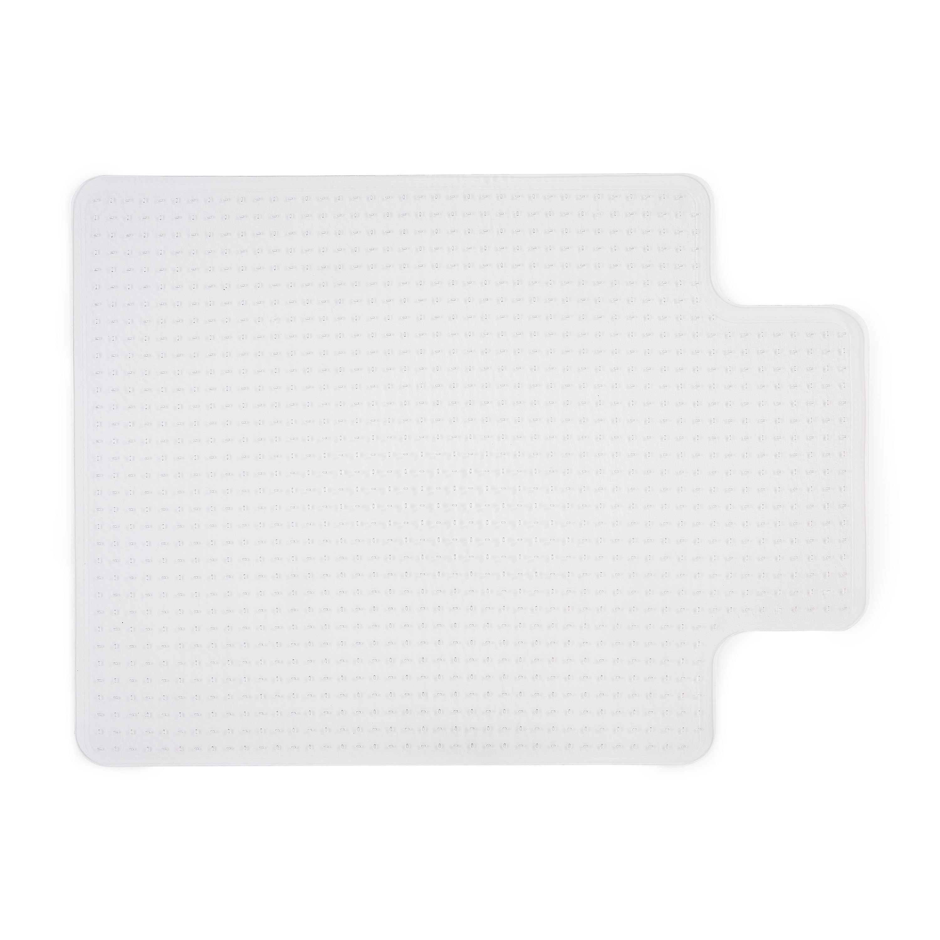 Staples Carpet Chair Mat with Lip, 36" x 48'', Low-Pile, Clear (20229-CC)