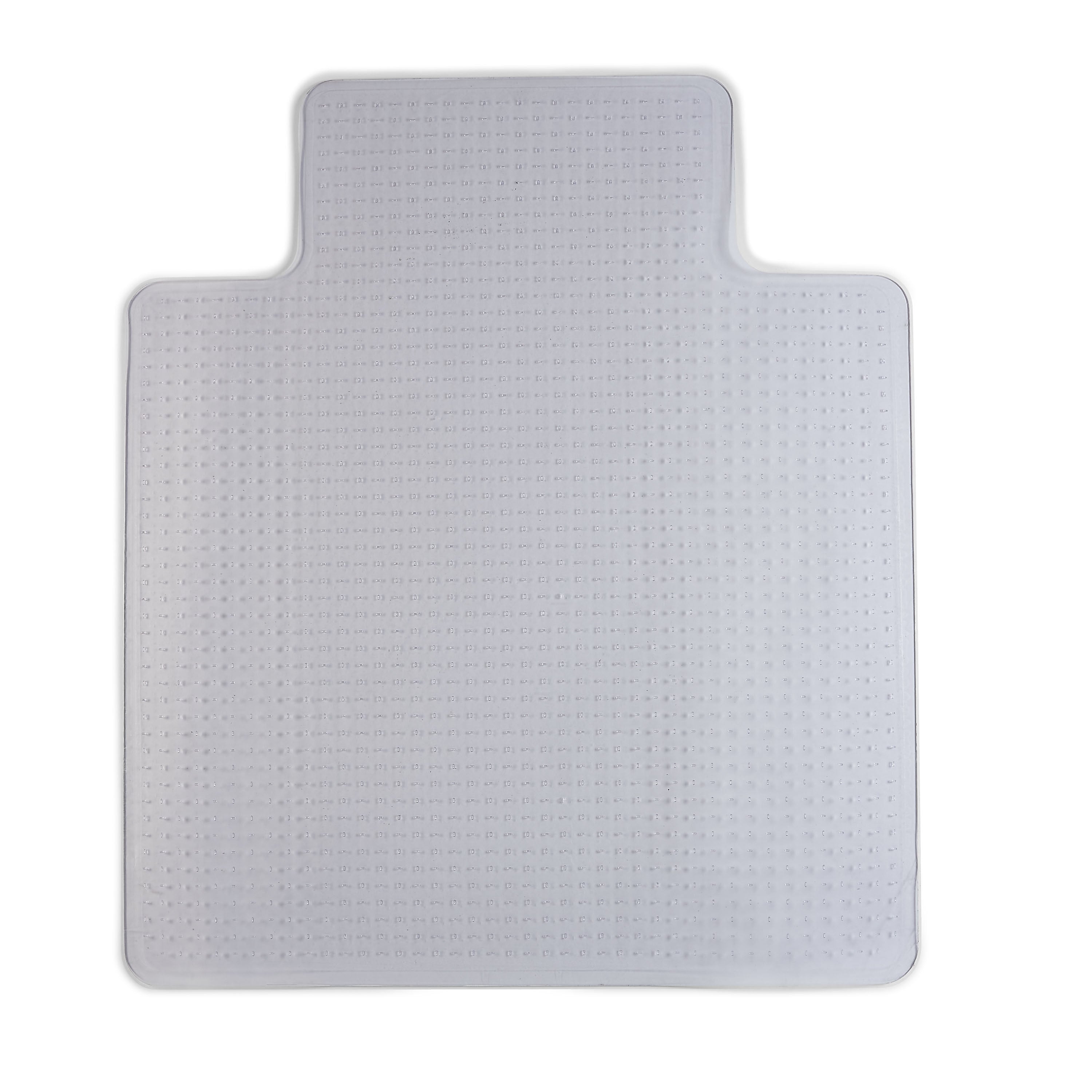 Staples Carpet Chair Mat with Lip, 45" x 53'', High-Pile, Clear (20362-CC)