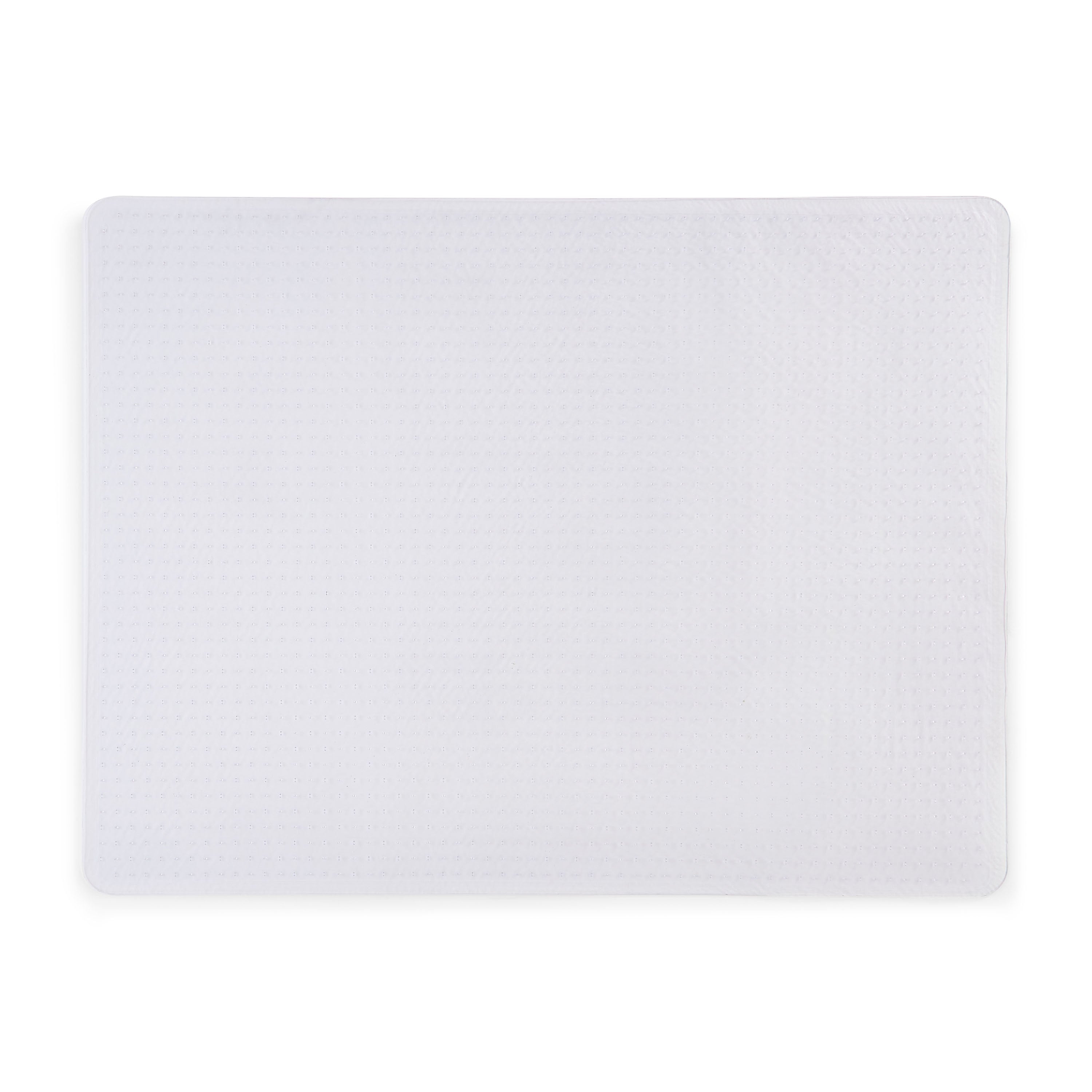 Staples Carpet Chair Mat, 46" x 60'', High-Pile, Clear (20361-CC)