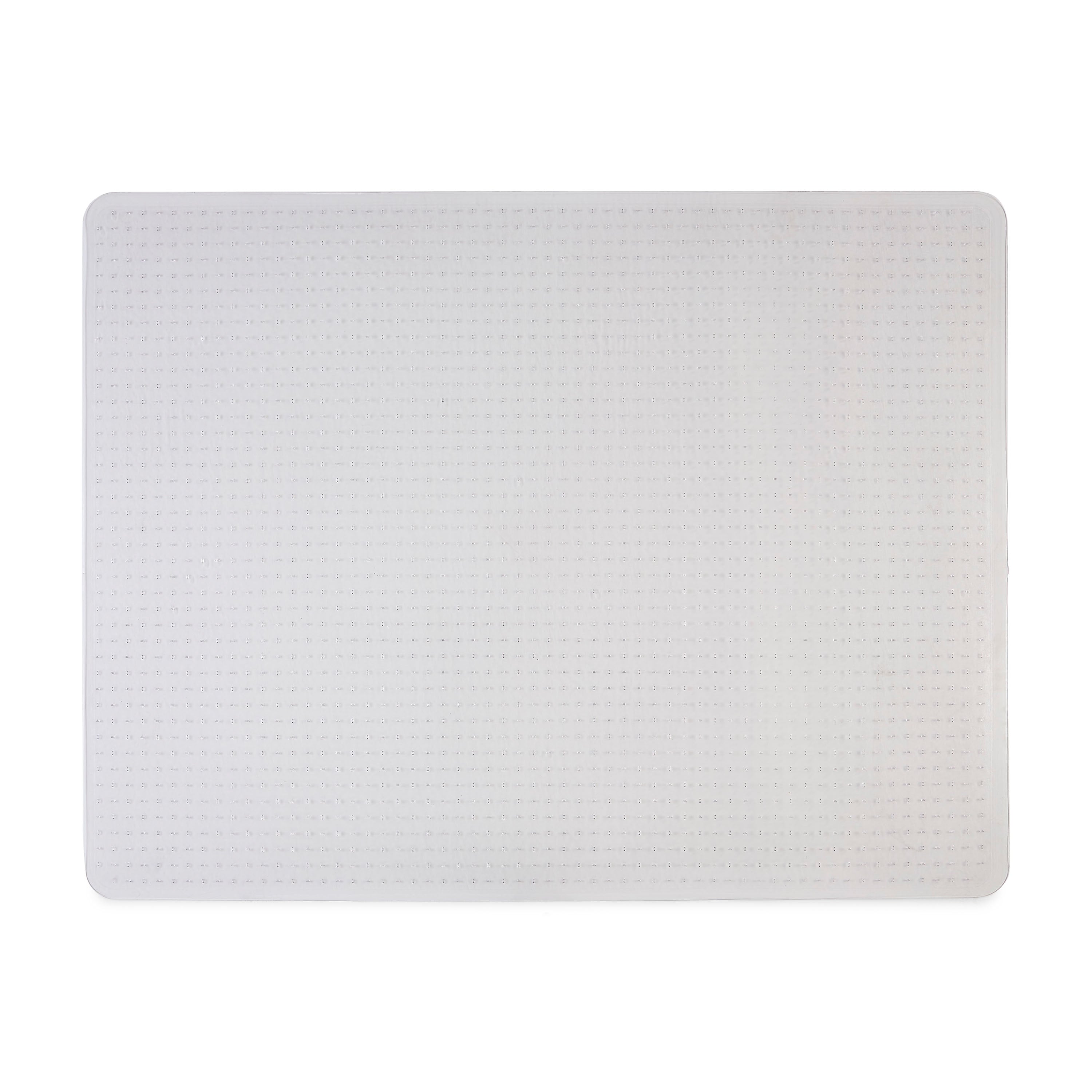 Staples Carpet Chair Mat, 46" x 60'', Low-Pile, Clear (20234-CC)
