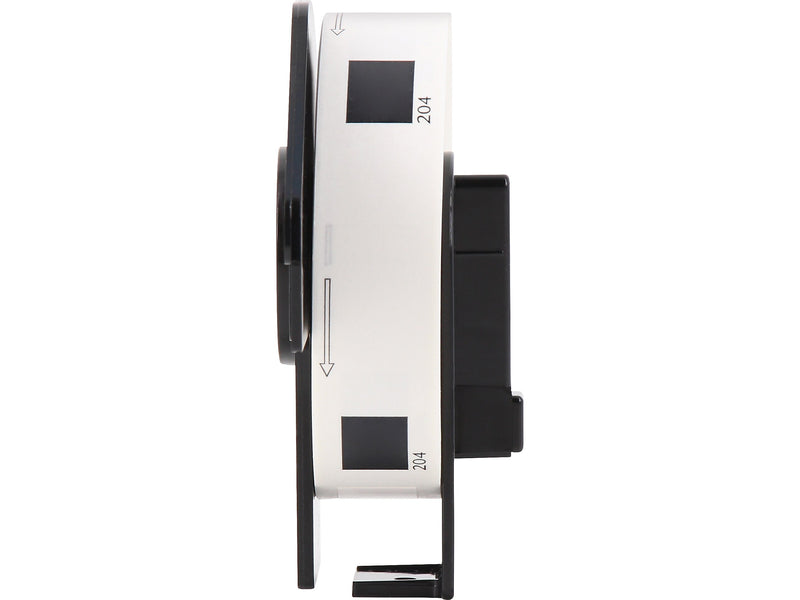 Brother DK-1204 Multi-Purpose Paper Labels, 2-1/10" x 2/3", Black on White, 400 Labels/Roll, 3 Rolls/Box (DK-12043PK)