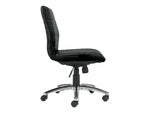 Offices To Go Faux Leather Task Chair, Black (OTG11735PU30/BL20)