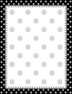Barker Creek Chevron & Dots Computer Paper, 8.5" x 11", 60 lbs., Assorted Colors, 200 Sheets/Pack (SS0756)